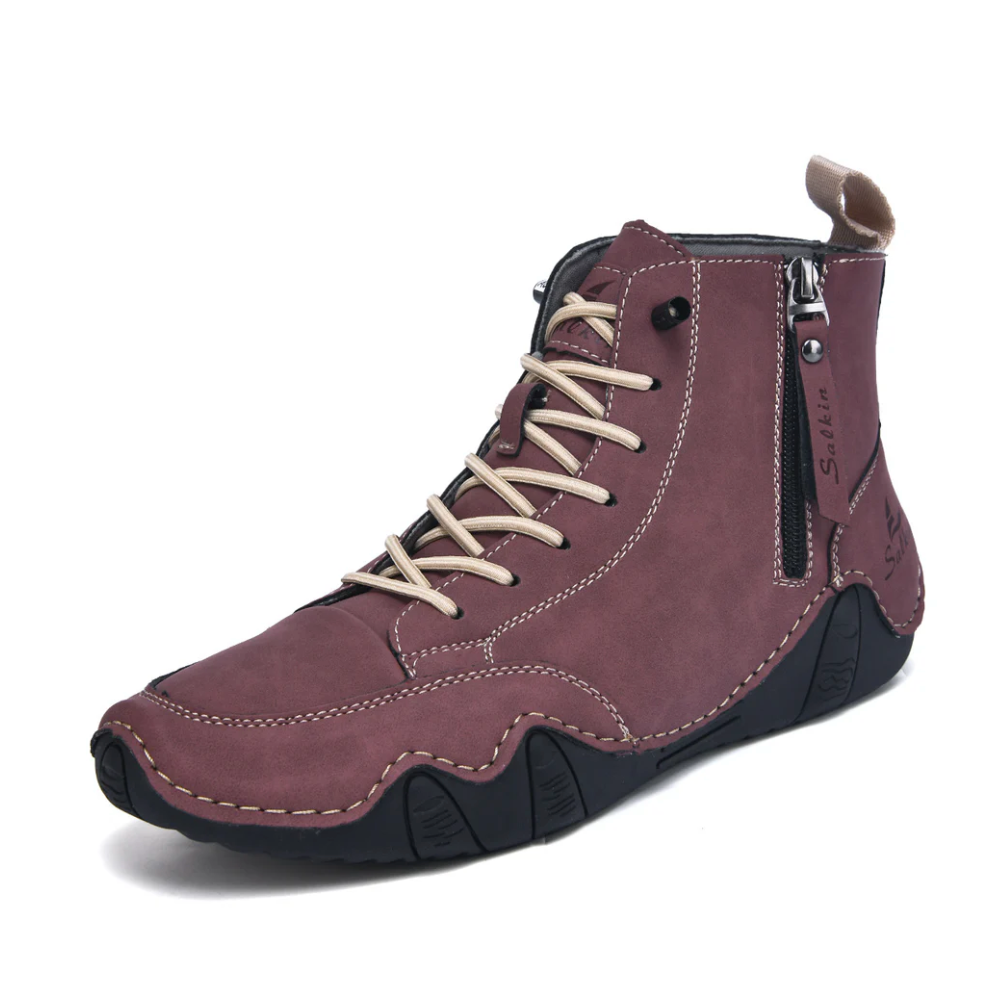 VogSalkin - Încălțăminte cu fermoar expres, rezistentă și durabilă 