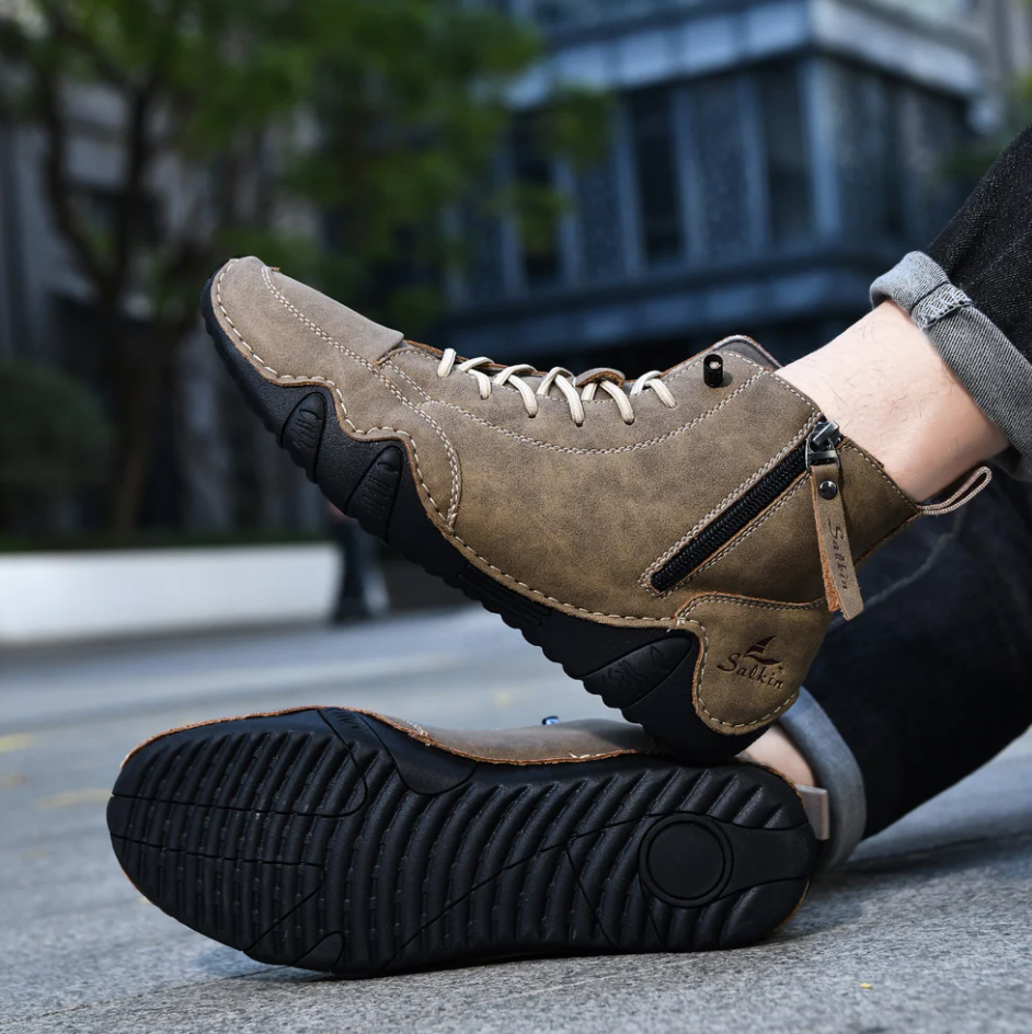 VogSalkin - Încălțăminte cu fermoar expres, rezistentă și durabilă 