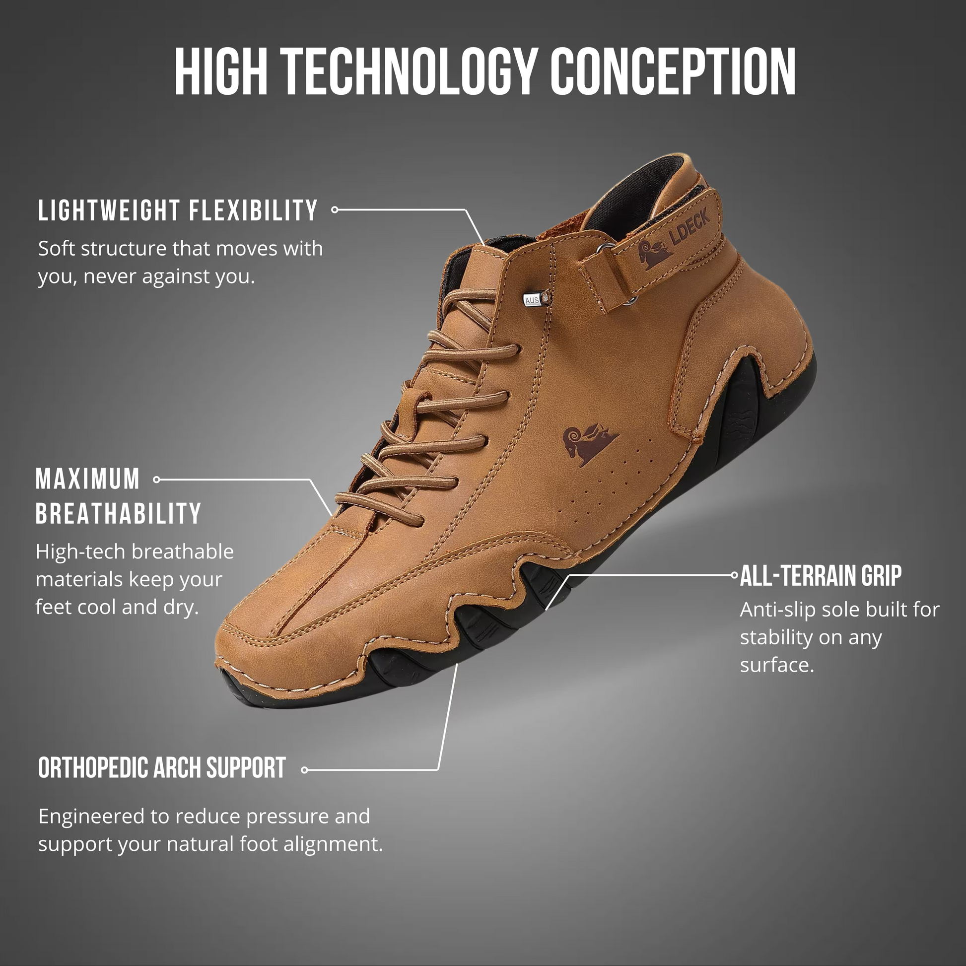 Scarpe Comode Per Trekking Vogldeck 2.0 - Impermeabili E Traspiranti, Leggere, Per Camminate E Trekking Scarpe Ortopediche Unisex Scarpe Comode Per Trekking Vogldeck 2.0 - Impermeabili E Traspiranti, Leggere, Per Camminate E Trekking Scarpe Ortopediche Unisex