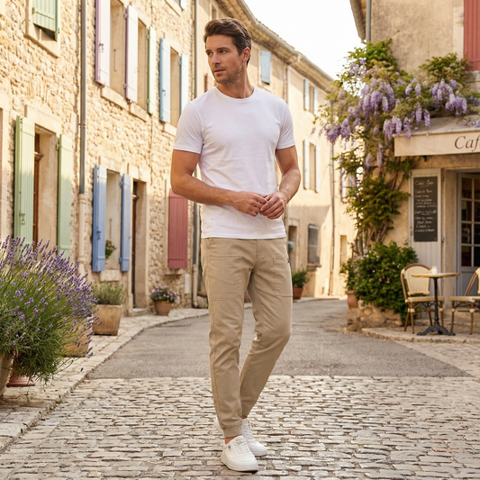 Behagelige cargo-bukser med stor opbevaringskapacitet 